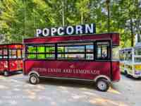 SANSHELL Remorque de camion-restaurant électrique personnalisée, cuisine mobile vintage, structure en aluminium, caractéristiques résistantes à la rouille pour pop-corn et glaces