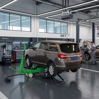 Banc de traction de châssis automobile en acier à profil ultra-bas Uniliner UL-280 pour la réparation de carrosseries et de châssis de véhicules