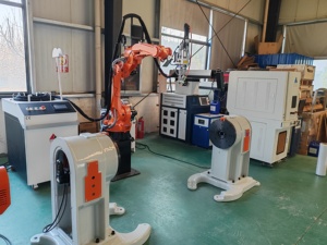 Estación de Soldadura Láser con Brazo Robótico de 6 Ejes y Sistema de Seguimiento de Costuras Automático para Piezas de Ferretería Automotriz - Product Image 5