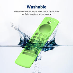 Con cordón a prueba de golpes funda protectora de silicona para Fire TV Alexa Voice Remote 2023 - Product Image 5