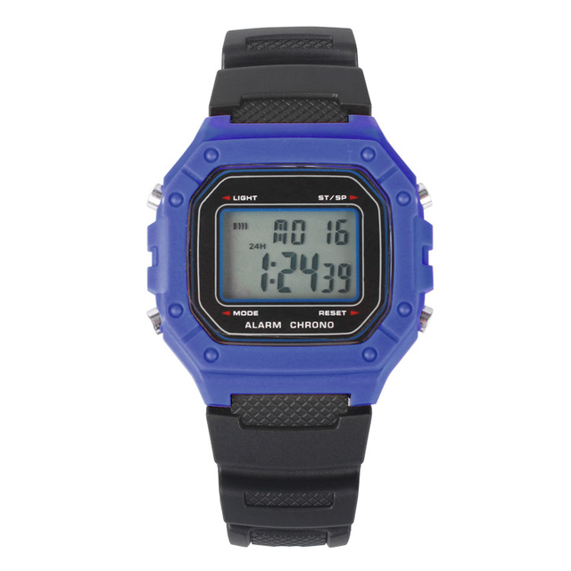 Custom Logo Watch for Men and Boy Fashion Waterproof Chronograph Multifunctional Digital Watches