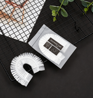 Kit de toilette minimaliste Black Label emballé séparément pour l'hôtellerie, avec poignée en paille de blé écologique, pour chambre d'hôtes et salle de bain