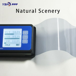 Alta calidad 1,52*30m Nano cerámica claro tinte nano cerámica parabrisas ventana Coche Películas rollo - Product Image 4