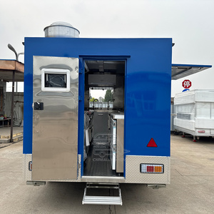 3.04m Sheet Metal Food Trailer Food Trailers Fully Equipped Us Standards Mobile Catering Food Vending Cart Trailer - Product Image 3