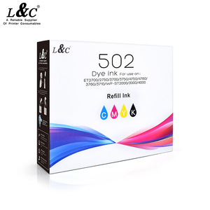 Étiquettes personnalisées T502 502 Encre à colorant Encre de sublimation pour <span class=keywords><strong>Epson</strong></span> <span class=keywords><strong>Ecotank</strong></span> <span class=keywords><strong>ET</strong></span> 2750 <span class=keywords><strong>2700</strong></span> 2850 3760 3850 15000 ET2760 ET15000 - Product Image 2