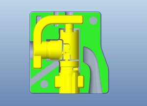 Nhà bếp Vòi nước trọng lực đúc khuôn cho vỏ vòi nước khuôn sản xuất máy ép nhựa khuôn đúc khuôn - Product Image 5