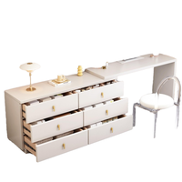 Commode minimaliste moderne meubles de chambre à coucher panneau de bois de haute qualité pour hôtel ou salon avec fonctions de stockage en gros
