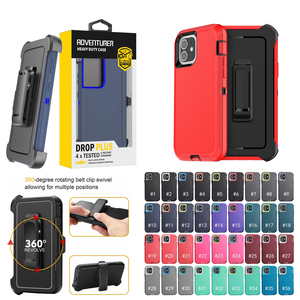 Funda Protectora Resistente a Impactos con Triple Defensa para iPhone 17, 17 <span class=keywords><strong>Pro</strong></span>, 17 Air, 17 <span class=keywords><strong>Pro</strong></span> Max, Cubierta Trasera Resistente para Teléfono Móvil - Product Image 2
