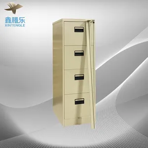 guangzhou factory direct sale big promotion at the end of the year 4 drawers filing wardrobe steel storage locking bar for cabin