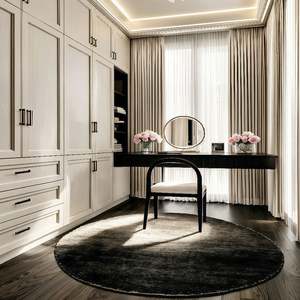 Cómoda de Lujo Estilo Italiano con 3 Cajones, Tocador Moderno con Iluminación LED y Material de Madera para Hotel o Dormitorio - Product Image 2