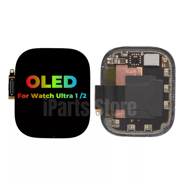 IParts Replacement OLED Display for Apple Watch Ultra A2684 A2622 Ultra2 A2986 49mm Retina Touch Screen Digitizer Assembly OEM