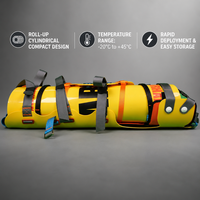 DJ130 Écharpe de sauvetage multifonctionnelle pour équipement de lutte contre les incendies, en PVC et acier inoxydable, pour haute altitude