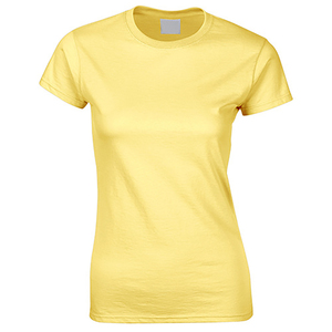 180Gsm Customised Branded Orange Black and <strong>Red</strong> <strong>T</strong> <strong>Shirt</strong> for <strong>Women</strong> Femmes Cotton 100 - Product Image 4