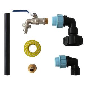 Conector para Contenedor IBC con Grifo <span class=keywords><strong>de</strong></span> Latón, Rosca <span class=keywords><strong>de</strong></span> 3/4" S60*6, Kit <span class=keywords><strong>de</strong></span> Grifo con Rosca Hembra para Tanque <span class=keywords><strong>de</strong></span> Agua, Acuario, Jardín, Barril - Product Image 4