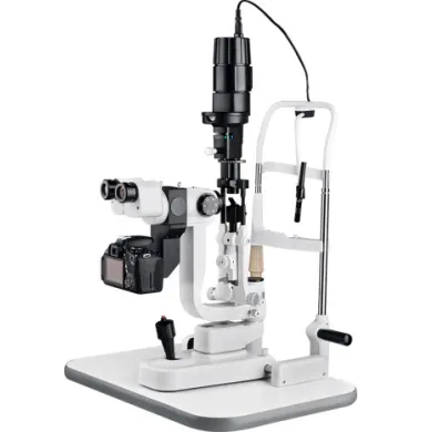 Высококачественный щелевой ламповый микроскоп с превосходными оптическими приборами, обеспечивающими хорошее обслуживание