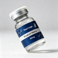 Personnalisez votre design : Petites flacons de 3 ml et 10 ml, flacons Pepti simples de 3 ml, étiquettes et boîtes holographiques brillantes
