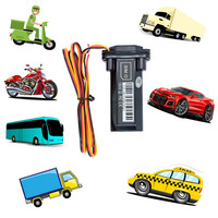 Mini Chip Rastreador GPS Más Pequeño del Mundo, Chips de Seguimiento GPS con Sistema Gratuito de App+Web+SMS, Localizador GPS para Coche, El Más Vendido 2G GT02 2G 68g