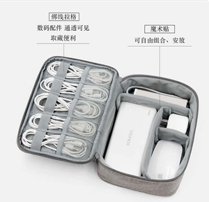 Nylon Portable Storage Bag Large Capacity Zipper Closure Fashion Minimalist Design Supplier - Product Image 4