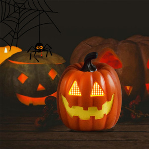 Halloween Pumpkin Decor <b>Battery</b> <b>Operated</b> Led Light Indoor Outdoor Plastic Craft Decoration - Product Image 1