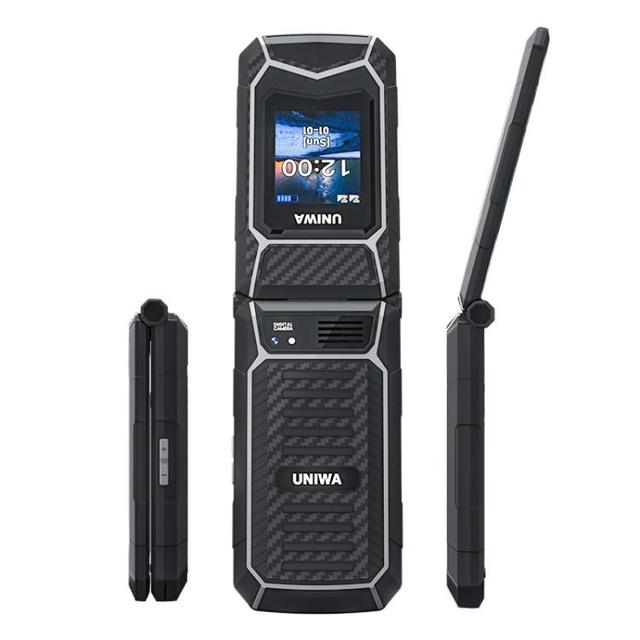2025 Newest UNIWA X29 Keypad Flip Phone, 2.8 Inch + 1.77 Inch Double Screen Cell Phone