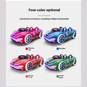 Nouvelle Voiture Électrique Carrée pour Enfants, Voiture Tamponneuse Lumineuse avec Double Télécommande pour Aire de Jeu Intérieure - Product Image 4