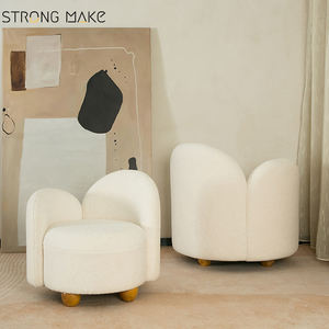 Conjunto de sofás de tela de cachemir, cómodo y cuadrado, para ocio, venta al por mayor - Product Image 4