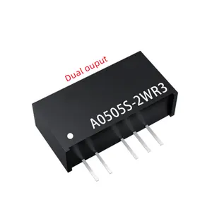 A05XXS-2WR3 A0505S A0509S A0512S A0515S A0524 S2W ตัวแปลง DC/DC 5VDC ถึง + 15V/-15V แยกโมดูลเอาต์พุตเดี่ยวแบบคู่