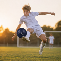 Ballons de football entièrement personnalisables Taille 5 – Conception sur mesure OEM ODM en cuir PU pour camps de football, équipes et ligues (vente en gros)