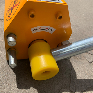Elevador magnético de 2 toneladas para excavadora, elevador de placa magnética de 600kg, elevador de cubierta de alcantarilla magnético - Product Image 3