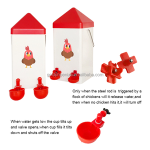 Yyc bricolage mangeoire à poulet seau mangeoire à volaille et abreuvoir pour poulet poussin canard oie caille - Product Image 3