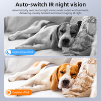 Caméra de sécurité intérieure intelligente W11 1080P, vision nocturne, détection de mouvement, WiFi sans fil, zoom 10x-20x, CMOS, carte mémoire, 130° grand angle