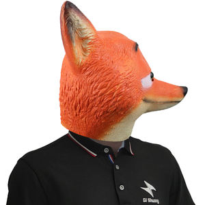 หน้ากากยางเต็มหัวตัวละครนิค ไวลด์ จิ้งจอกจากเรื่องซูโทเปีย สมจริง น่ารัก ตลก เหมาะสำหรับงานปาร์ตี้ฮาโลวีน คอสเพลย์ และงานอีเว้นท์ต่างๆ - Product Image 4