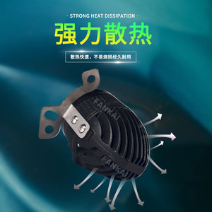 Lentes de Luz Antiniebla Bi-Xenón LED de 2 Pulgadas para Wey Tank 300, Color Verde 6500K, Faros Delanteros Integrados de Luz Alta y Baja para Modificación de Automóviles - Product Image 4