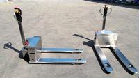 Transpalette électrique en acier inoxydable 304 2T, étanche IP65, antirouille, pour usine de transformation alimentaire, chambre froide
