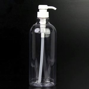 Wholesale Cosmetics 500ml Empty PET Plastic Screen Printing Pump Sprayer Shampoo Shower Gel Hand Sanitizer <b>Bottle</b> - Product Image 1