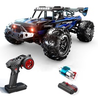 DWI 2.4Ghz 1:14 4WD Véhicule RC tout-terrain en PVC, télécommandé, type Crawler, pour escalade et drift, avec lumières LED