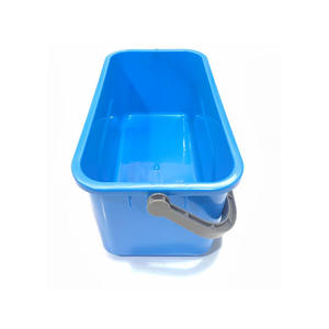 EcoClean 12L venta al por mayor directo <span class=keywords><strong>de</strong></span> fábrica coche plástico rectángulo fregona ventana escurridor hogar limpieza cubo <span class=keywords><strong>de</strong></span> agua - Product Image 5