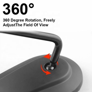 Pièces de Moto Rétroviseur Latéral Noir Rétroviseur de Moto pour Sportster XL 883 <span class=keywords><strong>1200</strong></span> - Product Image 5