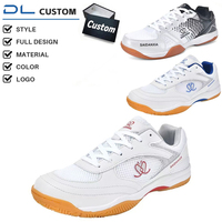 Calzado Deportivo Profesional Unisex Personalizado para Cancha, con Cordones Estilizados, Malla Transpirable, Suela de Goma y Entresuela de EVA para Tenis