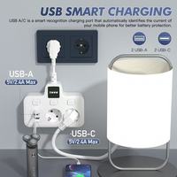 Chargeur rapide USB 2025, prise de courant et veilleuse intégrées, best-seller usine