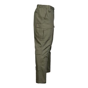 Pantalones Conquistador Flex - Pantalones Cargo Casuales de Corte Recto y Cintura Media para Hombre con Bolsillos, Transpirables, Resistentes al Viento, Camuflaje Verde - Product Image 5