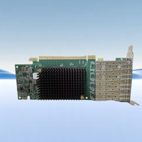 Carte HBA Fibre Channel Quad Port 32G PCIe Gen7 3 X16 LPe35004-M2 avec quatre interfaces SFP Plus indépendantes