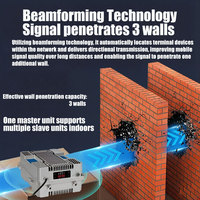 Amplificateur de signal de téléphone mobile 4G 5G super puissant, répéteur, booster, gain de 90 dB, puissance de sortie de 37 dBm, couverture complète de la bande 2-20 KM, connecteur N femelle