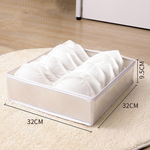 Kotak Penyimpanan Pakaian Dalam Lipat, <span class=keywords><strong>Organizer</strong></span> Lemari, Kotak Penyimpanan <span class=keywords><strong>Bra</strong></span>, Kaos Kaki, dan Celana Dalam - Product Image 5