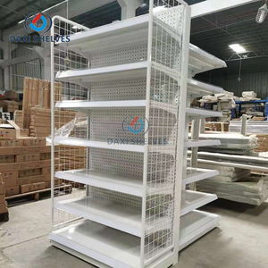 Estante de Exhibición para <span class=keywords><strong>Supermercado</strong></span>, Estante de Malla, Estante de <span class=keywords><strong>Supermercado</strong></span> Blanco - Product Image 5