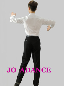 Estándar internacional <span class=keywords><strong>de</strong></span> la <span class=keywords><strong>ropa</strong></span> <span class=keywords><strong>de</strong></span> los hombres <span class=keywords><strong>de</strong></span> baile camisas <span class=keywords><strong>de</strong></span> práctica <span class=keywords><strong>de</strong></span> baile <span class=keywords><strong>ropa</strong></span> - Product Image 4