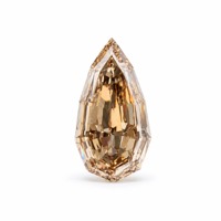 Chenjing - Diamantes Cultivados en Laboratorio, Corte Pera, Champagne, Estilo Europeo Antiguo, de 0.5ct a 1ct, Venta al Por Mayor, HPHT CVD
