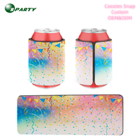Sparty – Sacs isothermes personnalisés multicolores en néoprène SBR SCR CR, étanches, pour canettes, utilisation extérieure toutes saisons
