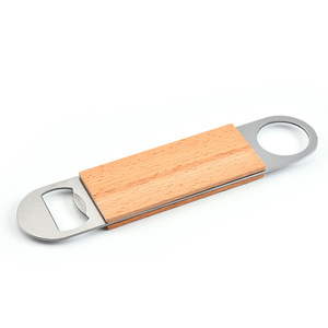 Abridor de botellas de cerveza de madera maciza al por mayor de fábrica, con chip de madera, cajón grande, abridor de botellas sencillo, abridor de tapas, destornillador - Product Image 5