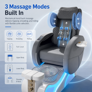 Chaise <span class=keywords><strong>de</strong></span> pédicure <span class=keywords><strong>de</strong></span> luxe commerciale avec station <span class=keywords><strong>de</strong></span> massage des pieds pour salon <span class=keywords><strong>de</strong></span> manucure et équipement <span class=keywords><strong>de</strong></span> spa <span class=keywords><strong>de</strong></span> beauté - Product Image 3